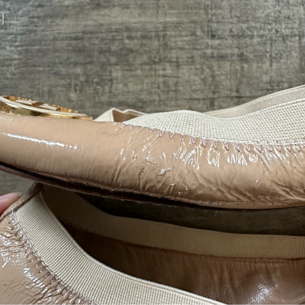 Tory Burch sand ballet flats - Picture 5 of 11